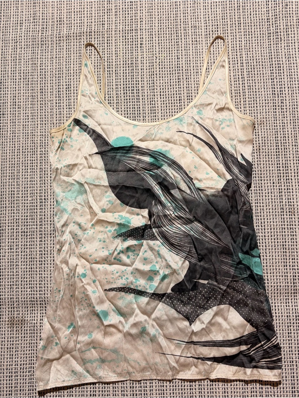 DIESEL Women's Vintage Silk Tank Top Size XS
